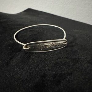 James Avery Faith Hook Bracelet